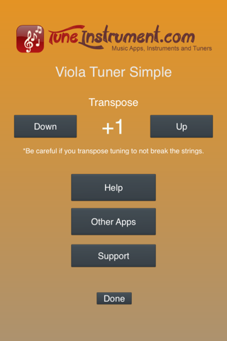 Viola Tuner Simple screenshot 4