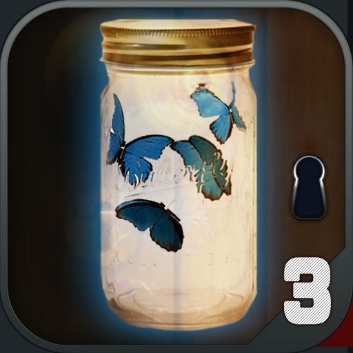 Room escape : blue butterfly 3 Icon