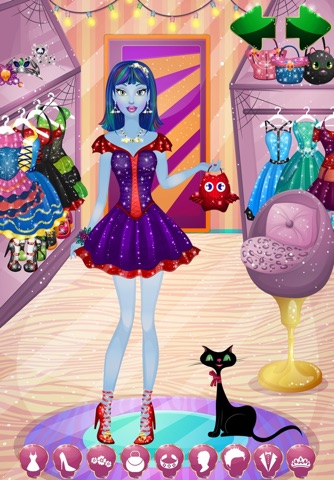 Monster Girl Prom - Kids Makeup & Dressup Makeover screenshot 4