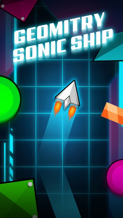 Geometry Sonic Dash Race - Super Swipe Arc Kingのおすすめ画像1