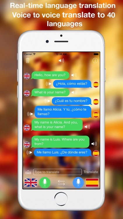 Voice Translator - Live Speak & Translate
