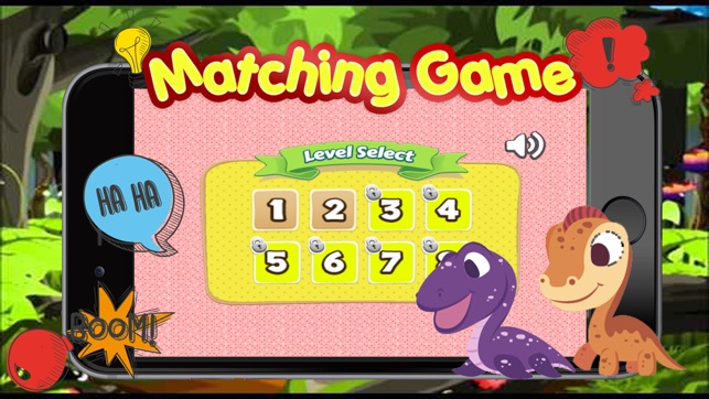 Dinosaur planet remember game preschool matching(圖4)-速報App