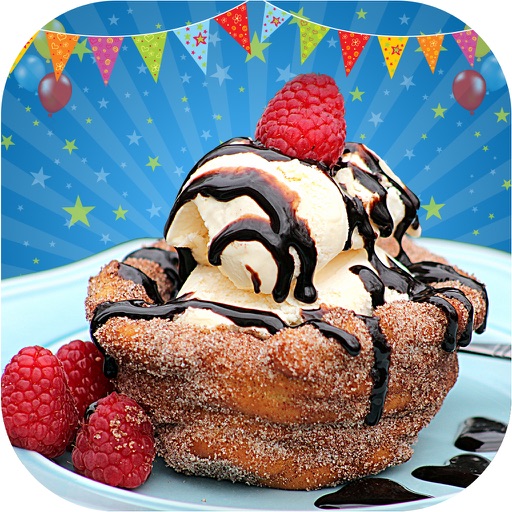 Churro Ice Cream Maker - Icecream Sweet Madness iOS App