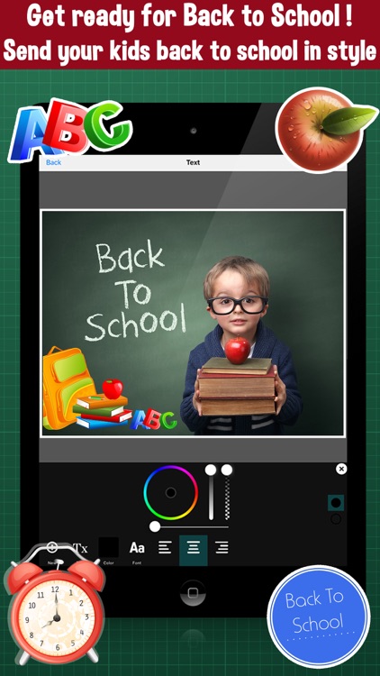 Back To School Frames Photo Editor