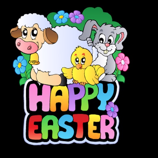 Happy Easter Stickers