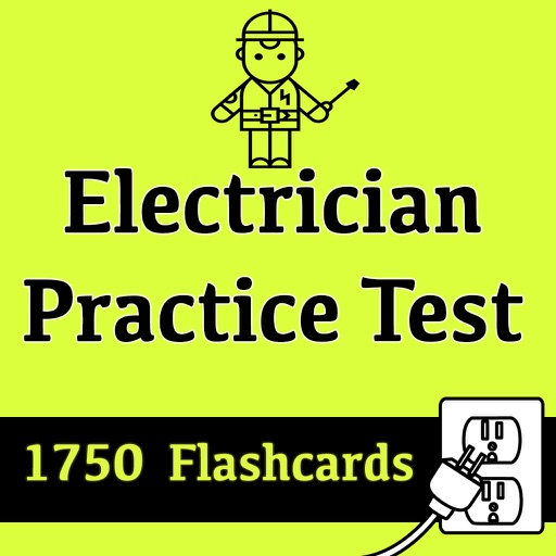 Electrician Practice Test 1750 Flashcards & Quiz icon