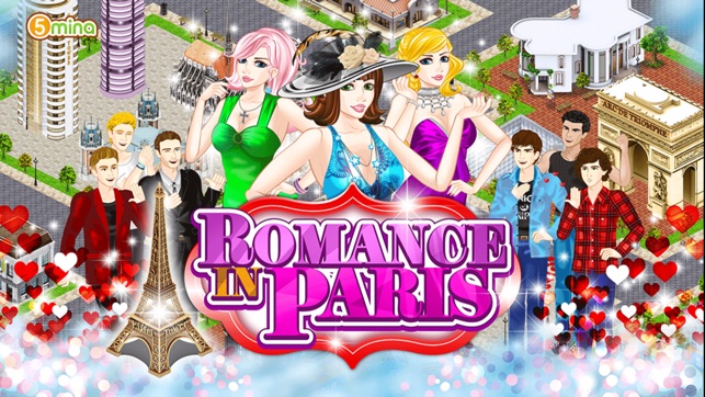 Romance in Paris: Girl city game(圖1)-速報App