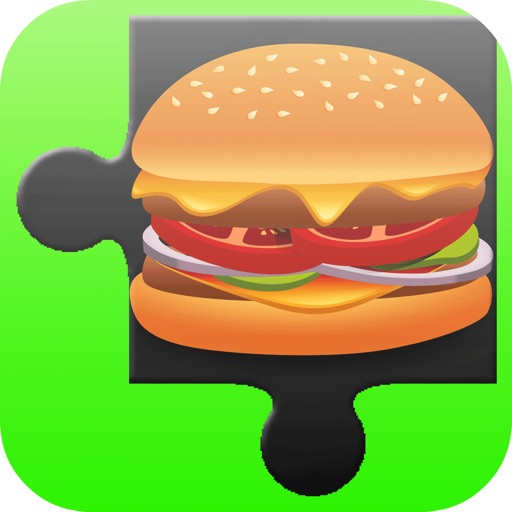 Burger Jigsaw Puzzle - Magic Photo Jigsaw Puzzles games free for kid Toddler and preschool iOS App