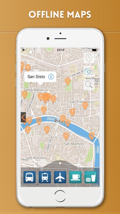 Pisa Travel Guide with Offline City Street Map screenshot-4