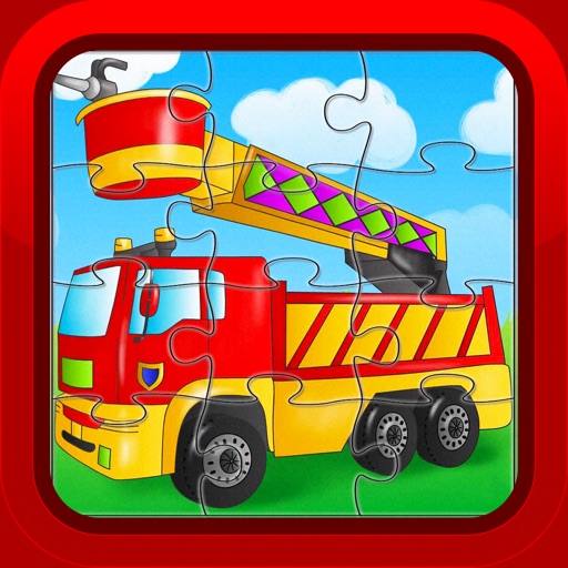 Vehicles Puzzles Games for Kids and Toddlers Free iOS App