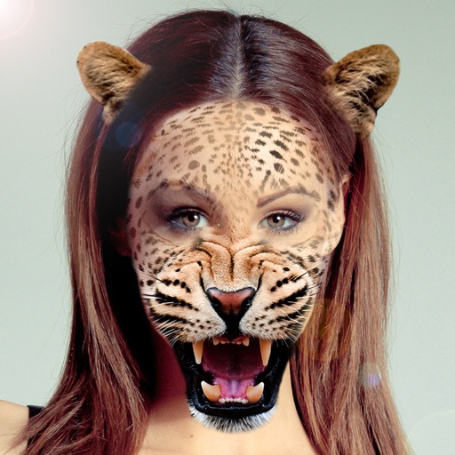 Animal Face Selfie Editor Snap Stickers Photo App Icon