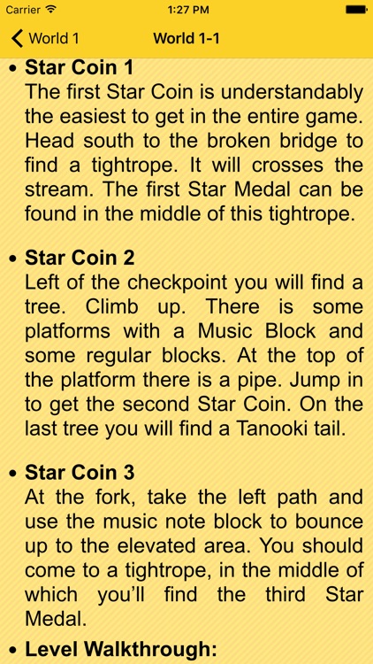 Guide for Super Mario 3D Land