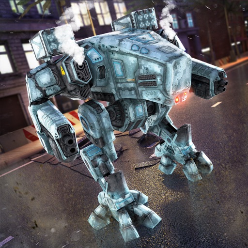 Robot Challenge . War Robots vs Steel Police Car icon