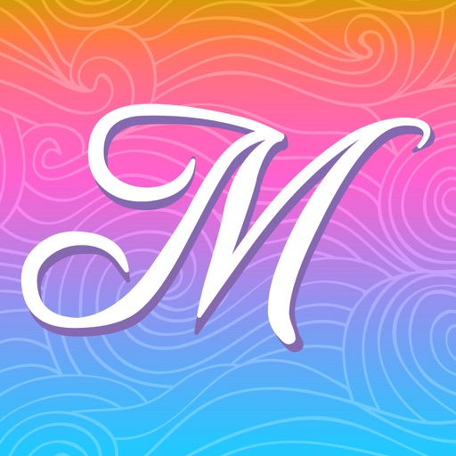 Monogram Wallpapers With Initials Badges & Glitter Themes iOS App