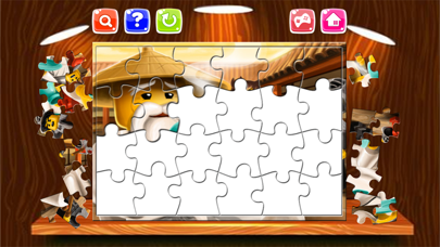 How to cancel & delete Cartoon Jigsaw Puzzle Box for Lego Ninjago from iphone & ipad 2