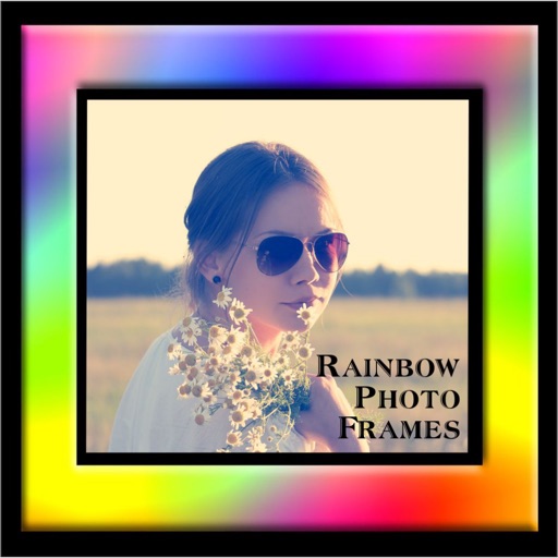 Rainbow Photo Frames Lovely Natural Colourful Pics