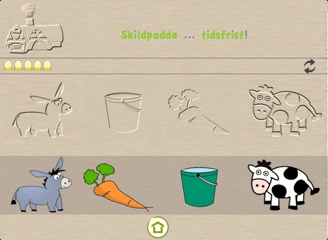 Puzzle pour bébé - les animaux de la ferme HD screenshot 2