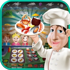 Activities of Seaside Seafood Kitchen Fever Cooking Girls Games