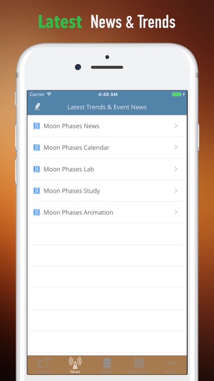 Moon Phases Study Guide-Tutorial and Hot News screenshot-4