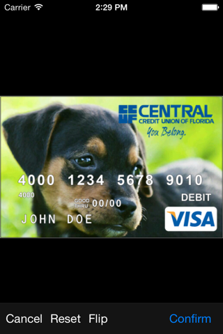 Central Credit Union of Florida CreataCard screenshot 4