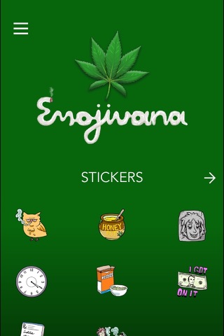 Emojiuana Kush Keyboard screenshot 2