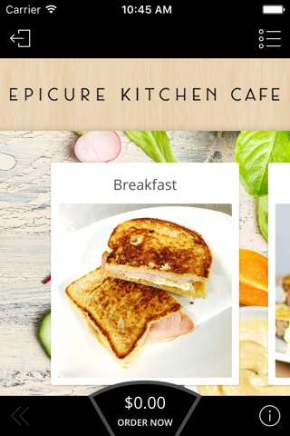 Epicure Kitchen Café screenshot 2
