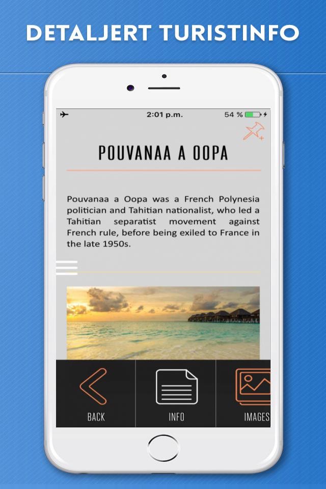 Tahiti Travel Guide and Offline Street Map screenshot 3