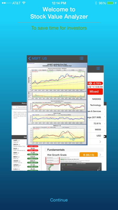 How to cancel & delete Stock Value Analyzer Pro from iphone & ipad 1