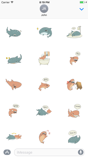 Shark Sticker(圖1)-速報App