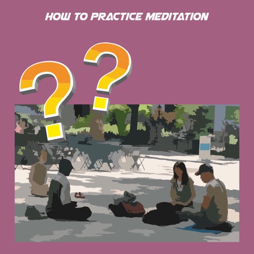 How to practice meditation icon