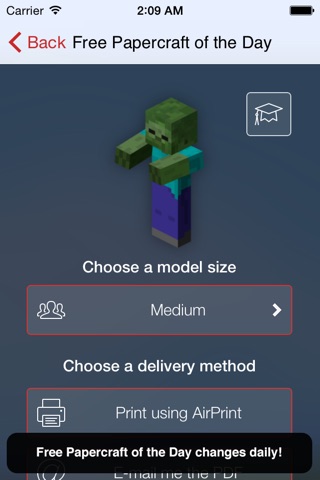 Minecraft: Papercraft Studio Lite screenshot 3