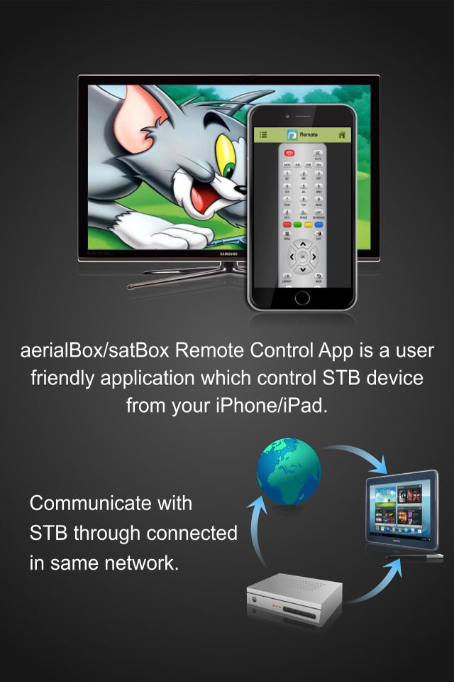 aerialBox/satBox Remote Control screenshot 2