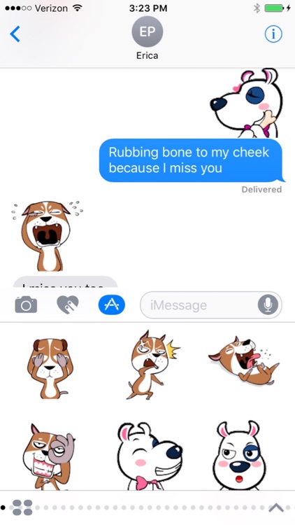 Animated Dog Emojis for iMessages screenshot-4