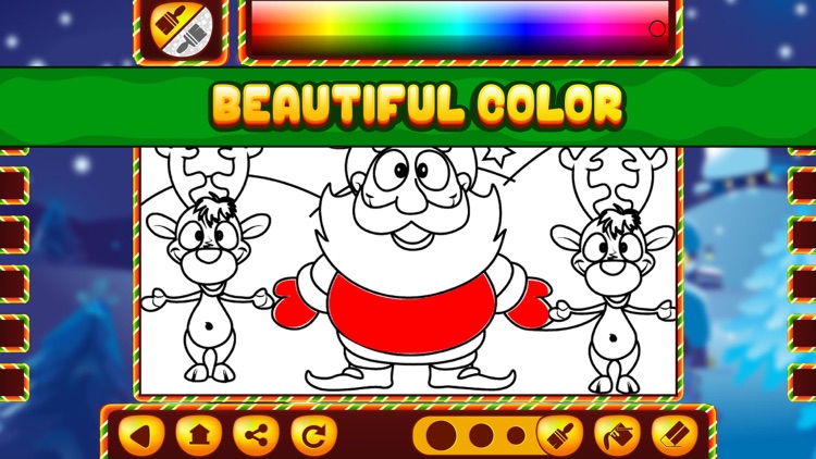 Christmas Colouring Fun screenshot-3