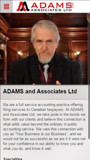 ADAMS and ASSOC App