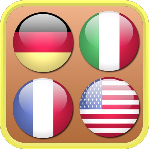 Flags Matching Game iOS App