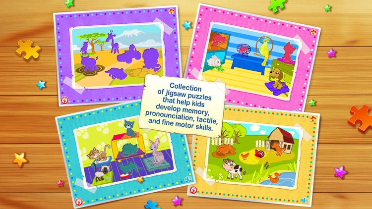 123 Kids Fun ANIMATED PUZZLE Jigsaw Puzzles Games screenshot-0