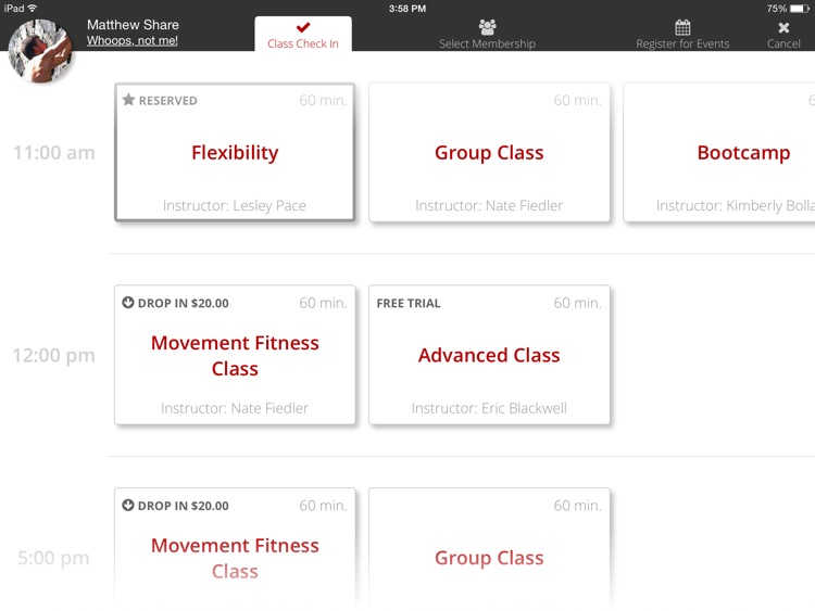 Zen Planner Kiosk App for Fitness Business Owners