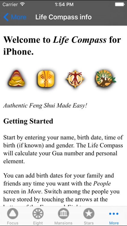 Feng Shui Life Compass