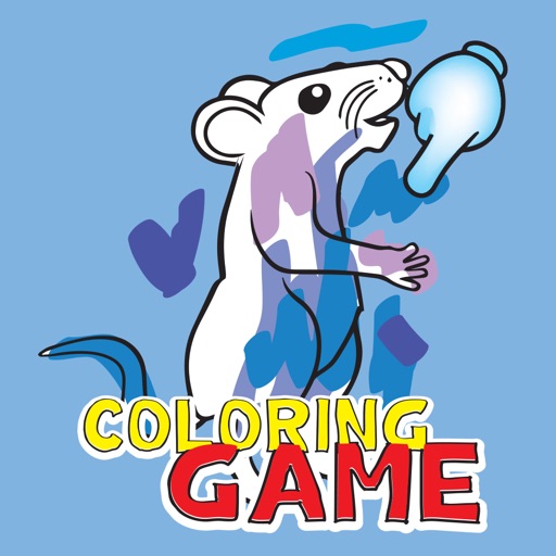 Crazy Mice Coloring Book for Kids and Toddlers Icon