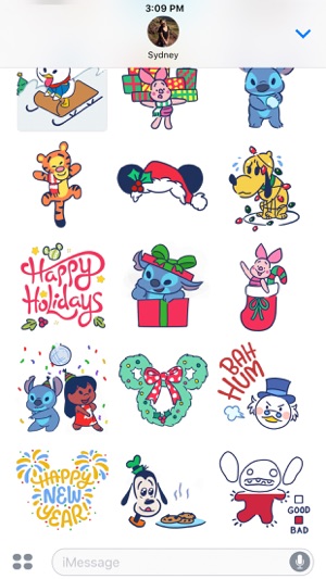 Disney Stickers: Holiday Cheer(圖5)-速報App