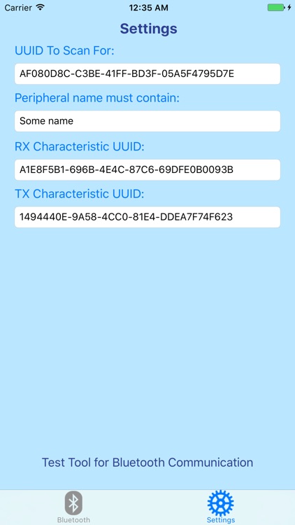 Bluetooth Test Tool
