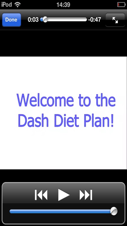 Dash Diet Plan