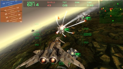 Screenshot from Fractal Combat X (FCX)