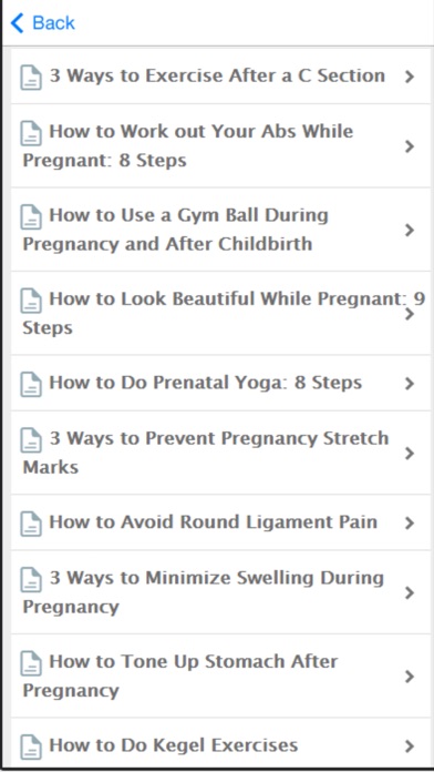 Pregnancy Exercises - Stay Fit While Pregnantのおすすめ画像2