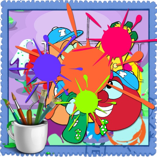 Color For Kid Games Veggie Tales Version iOS App