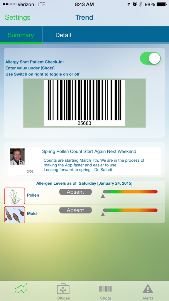 【图】Allergy Pollen Count(截图3)