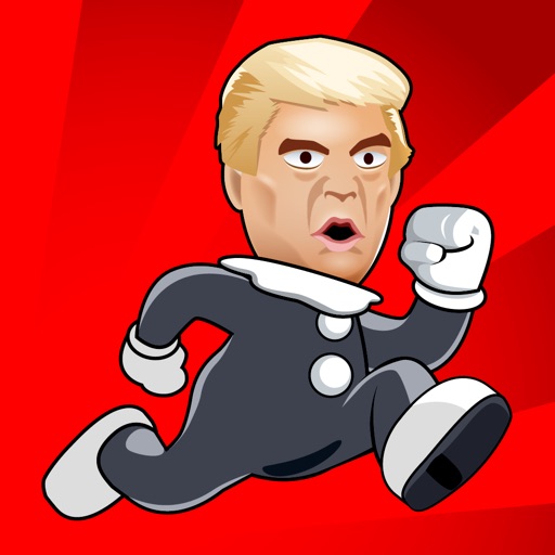 Super Trump Jump High - YOLO iOS App