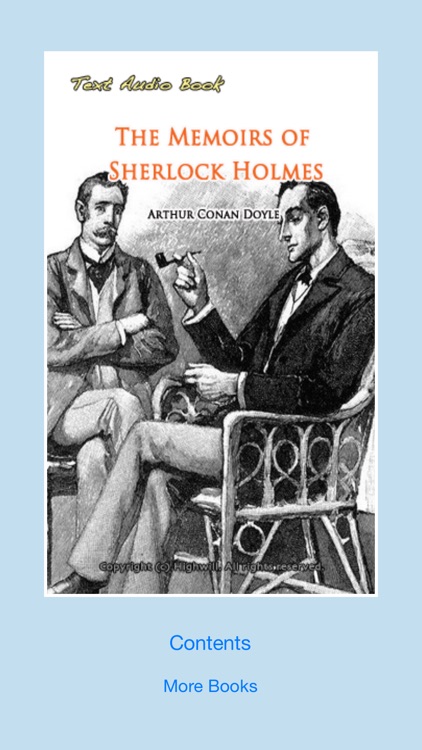 TAB - Memoirs of Sherlock Holmes