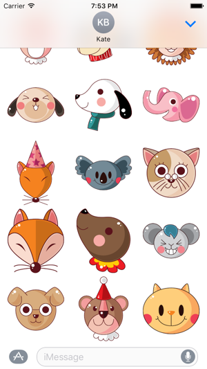 Animal Funny Sticker Pack 01(圖3)-速報App